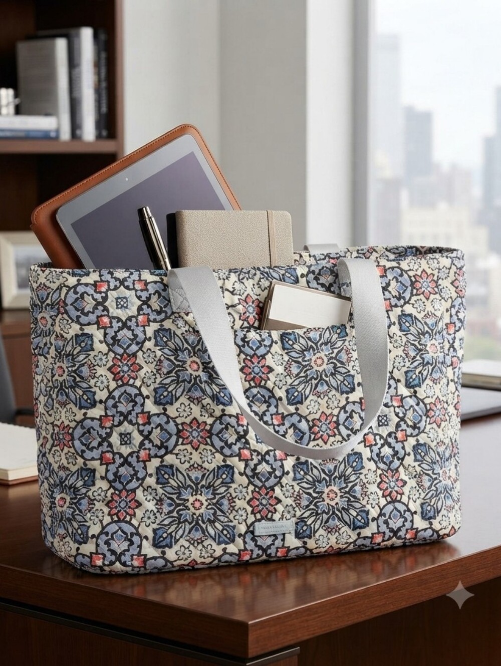 Vera Bradley Lisbon Medallion – Large Tote